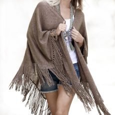 Cashmere Fringe Wrap
