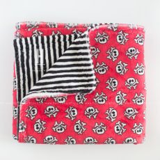 Crossbones Minky Blanket