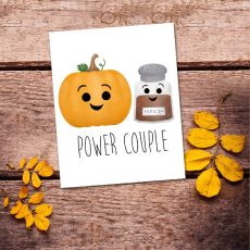 Power Couple Digital 8x10 Printable Poster