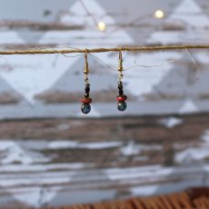Gold Dangle Earrings - Bohemian Jewelry