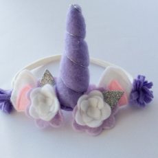 Baby unicorn headband