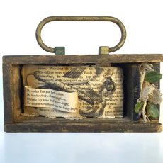Small Vintage Shadowbox Art