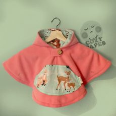 Mini Fleece Cape Poncho