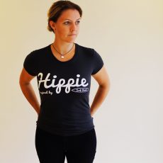 Womens Charcoal Vintage Tee