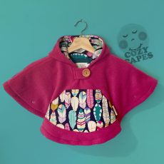 Mini Fleece Cape Poncho