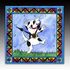 Dancing Dog Clock