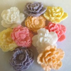 10 Mini Flowers Soaps