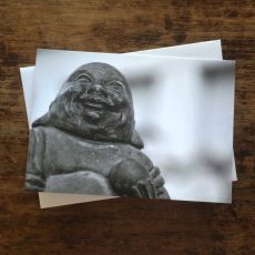 Laughing Buddha note card