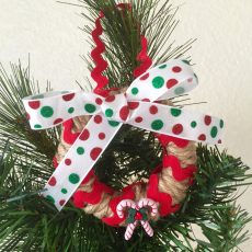 Wreath Christmas Ornament