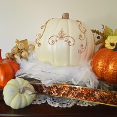 Thanksgiving Table Shabby Chic Decoration