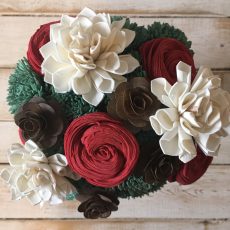 Wooden Flower Bouquet