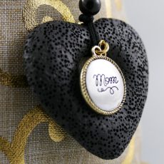 Cotton Pumice Necklace