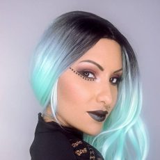 Cat Eye Black Sticker