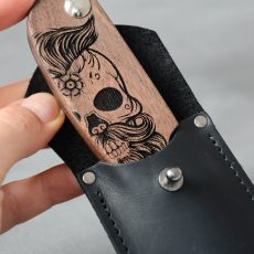 Engraved Grooming Folding kit